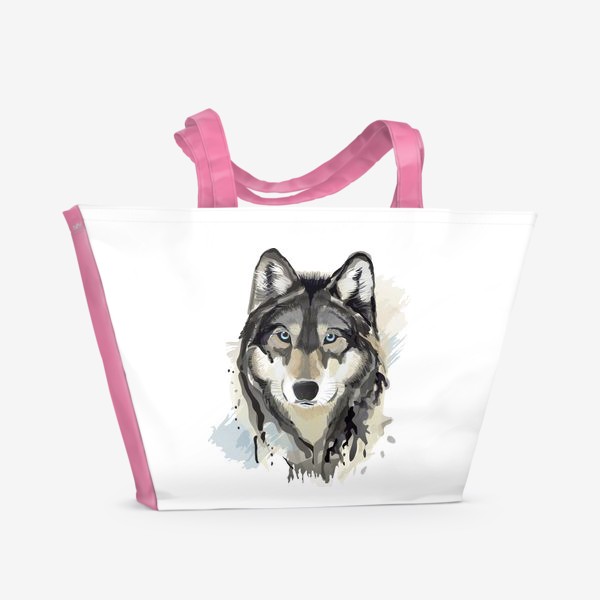 Пляжная сумка &laquo;волк&raquo;