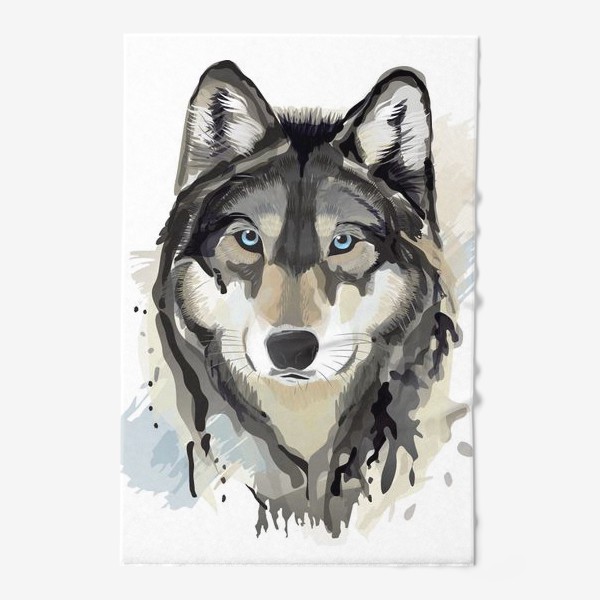 Полотенце «волк»