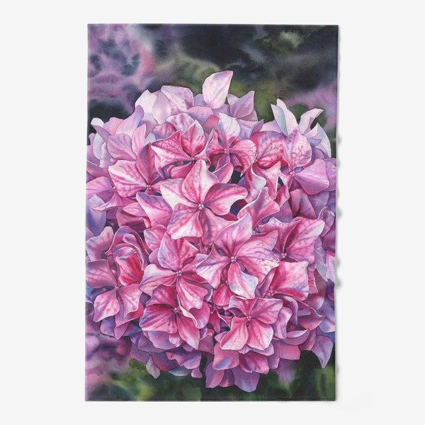 Полотенце «In my garden. Pink hydrangea.»