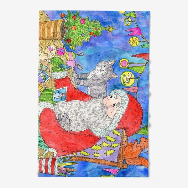 Полотенце «Письмо от Деда Мороза»