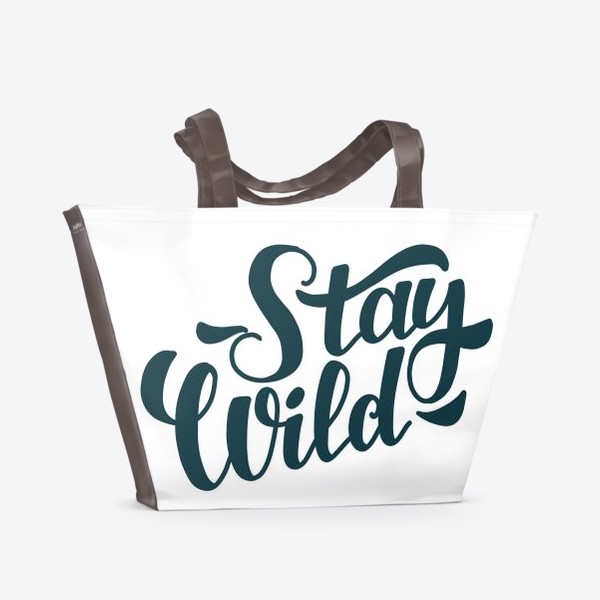 Пляжная сумка «Stay Wild.»