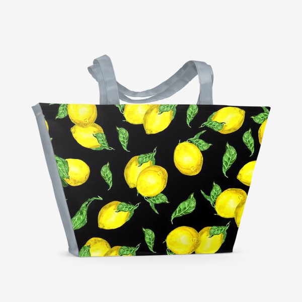 Пляжная сумка «лимончики»