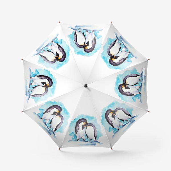 Зонт «Влюбленные пингвины»