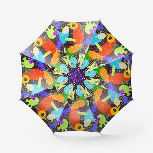 Зонт «Яркая абстракция»