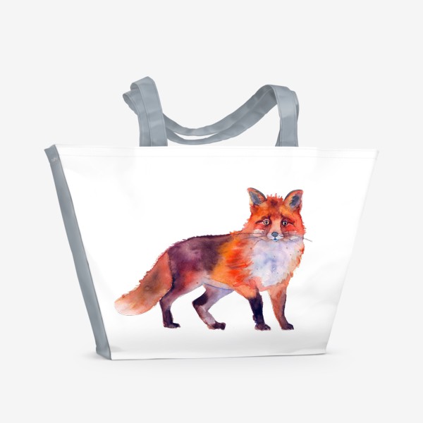Пляжная сумка «рыжая лиса»