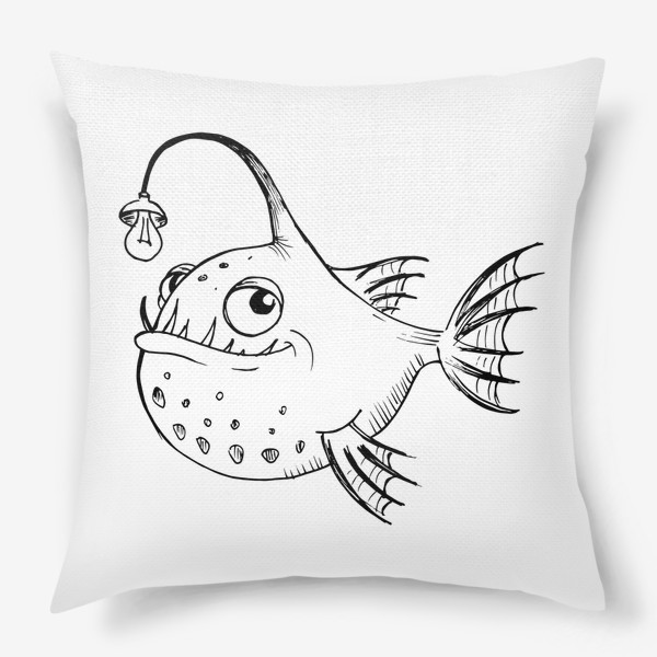 Подушка «весёлая рыбка»