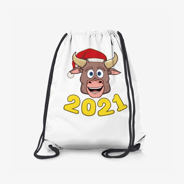 Рюкзак «бык символ нового года 2021»