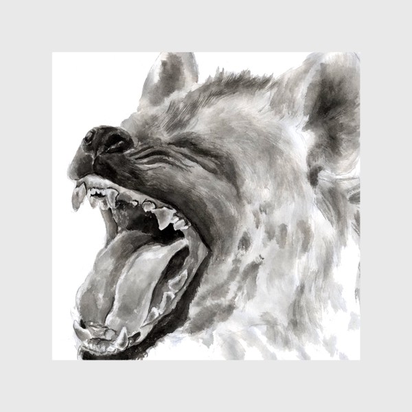 Шторы «Смех гиена смеется и ее зубы»