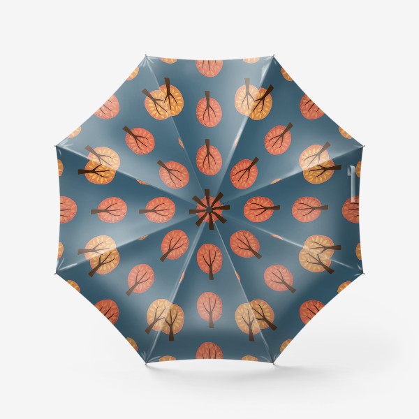Зонт «Осенние деревья»