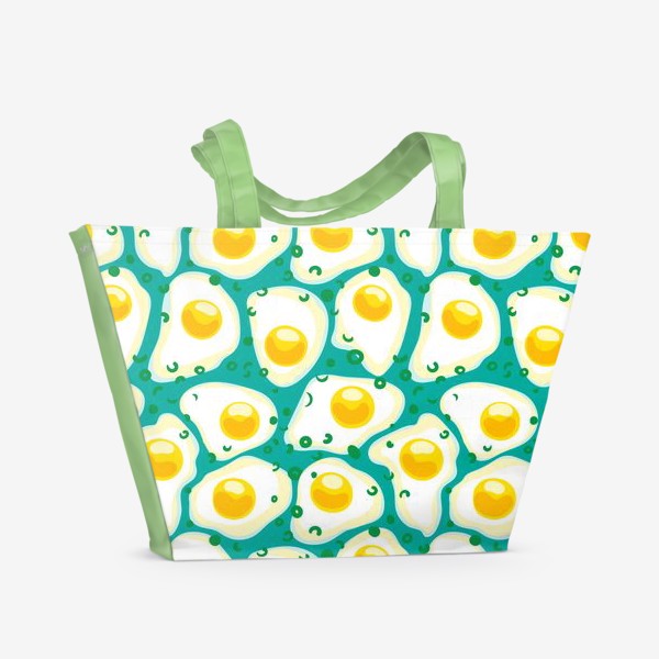 Пляжная сумка «Яичница глазунья»