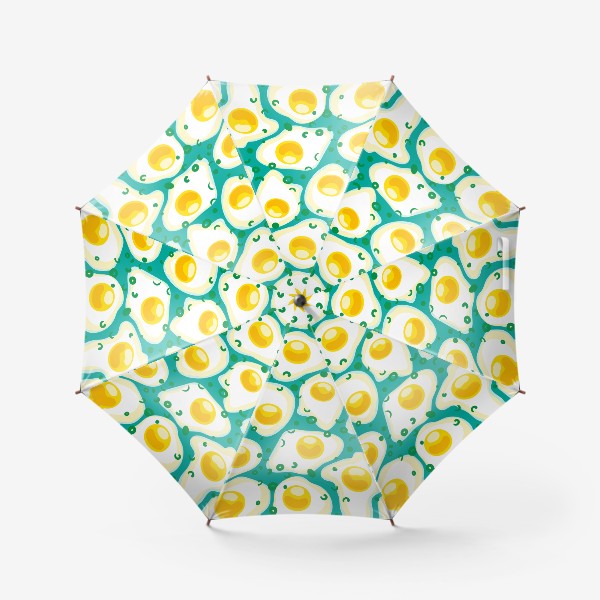 Зонт «Яичница глазунья»
