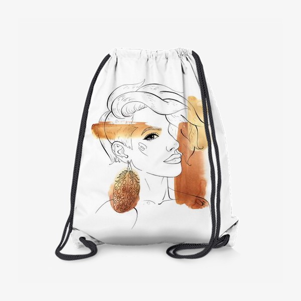 Рюкзак «Девушка с пером»