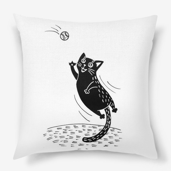 Подушка «Весёлый кот»