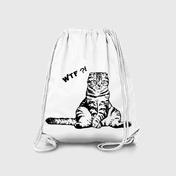 Рюкзак «Полосатый котик»