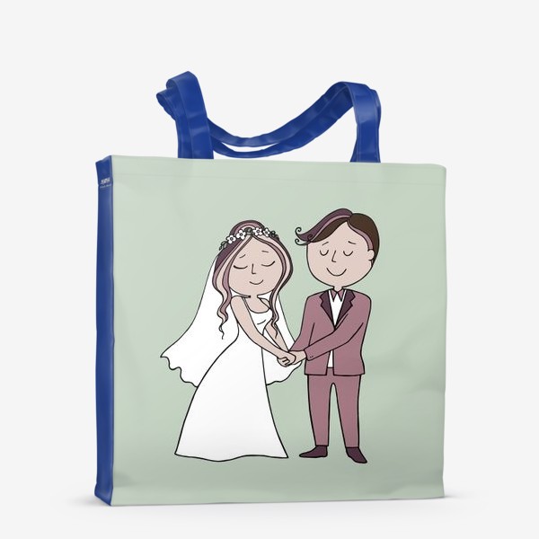 Сумка-шоппер «Жених и невеста. Свадьба»