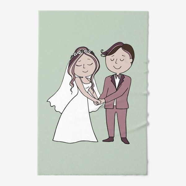 Полотенце «Жених и невеста. Свадьба»