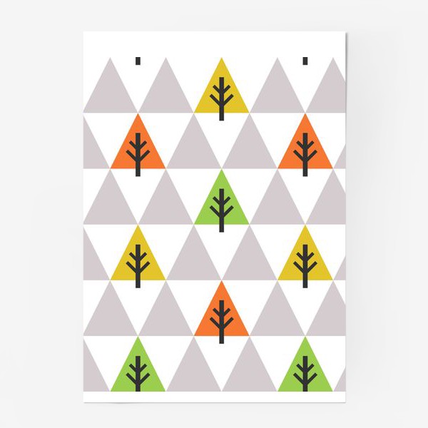 Постер «Осенний лес»