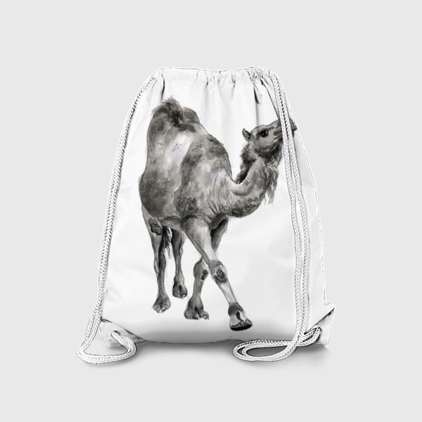 Рюкзак «Гордый верблюд идет и улыбается»