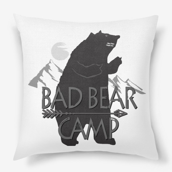Подушка «Bad Bear Camp»