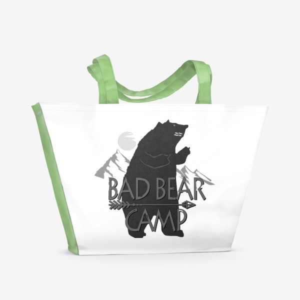 Пляжная сумка «Bad Bear Camp»
