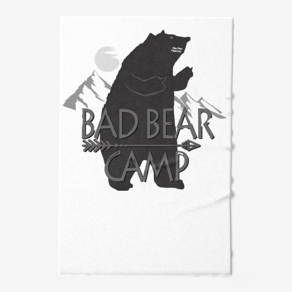 Полотенце «Bad Bear Camp»