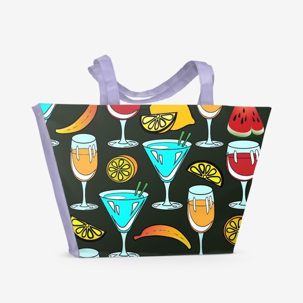 Пляжная сумка «напитки»