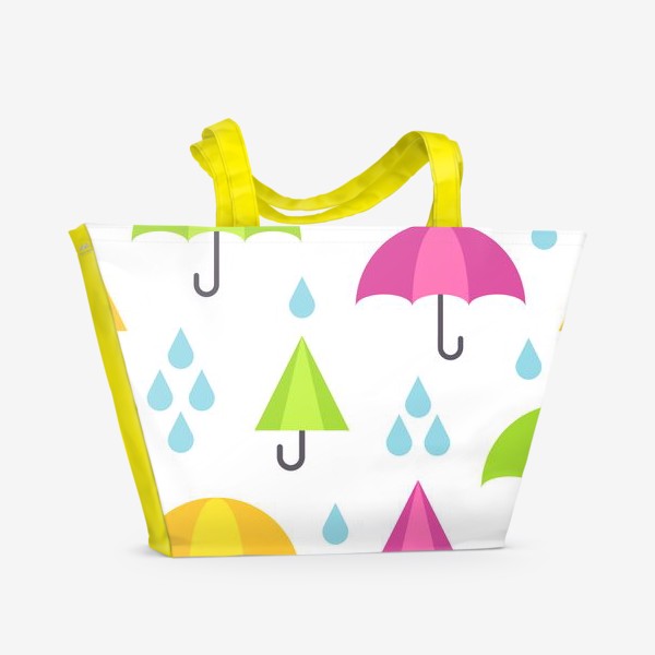 Пляжная сумка «Веселые зонтики»