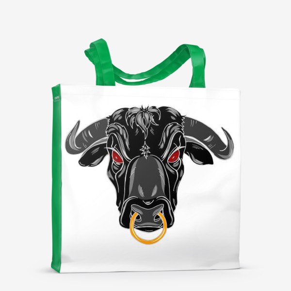 Сумка-шоппер «Черный бык»