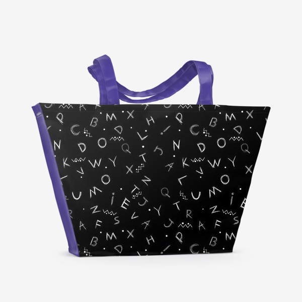 Пляжная сумка «Алфавит»