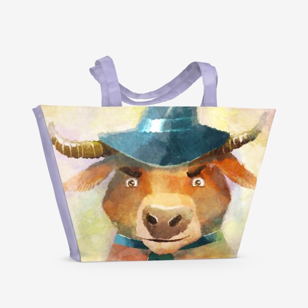Пляжная сумка «Год быка »