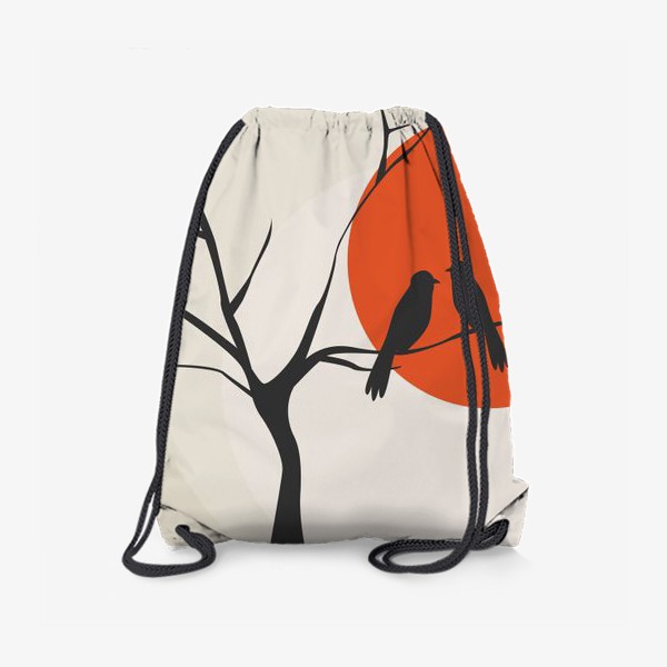 Рюкзак «Дерево с птицами. »