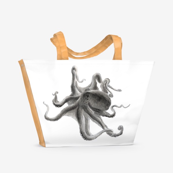 Пляжная сумка &laquo;морской осьминог сережа&raquo;
