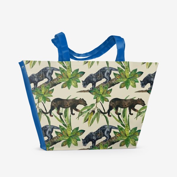 Пляжная сумка «Дикие кошки»