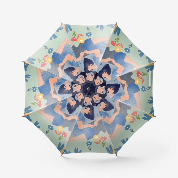 Зонт «влюбленные»