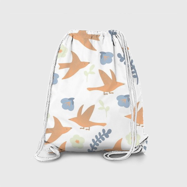 Рюкзак «птички весенние»