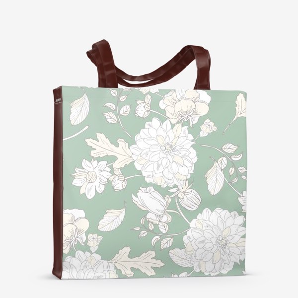 Сумка-шоппер «элегантные цветы»