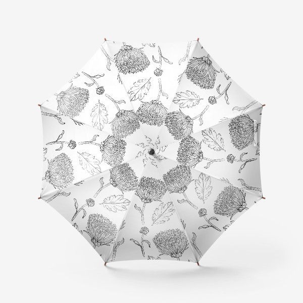 Зонт «хризантемы»