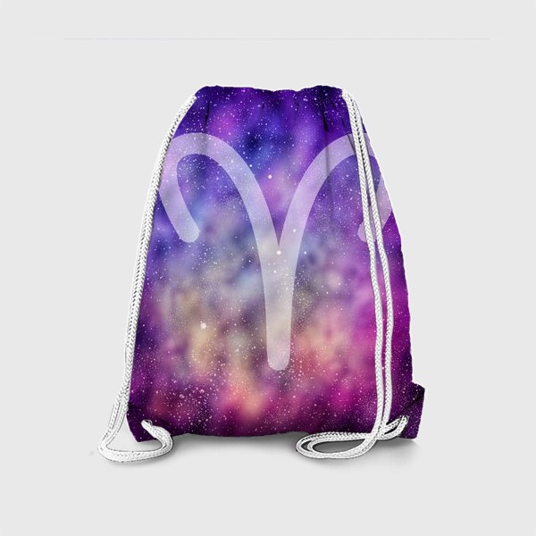 Рюкзак «Овен. Цветная галактика»