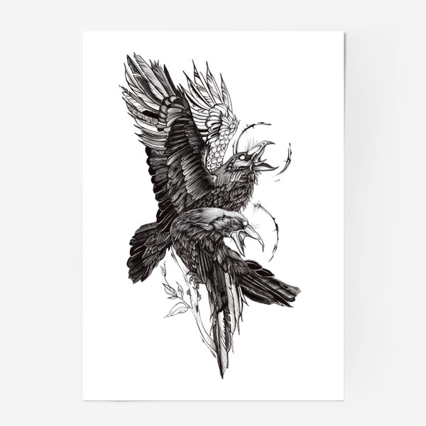 Постер «Вороны»