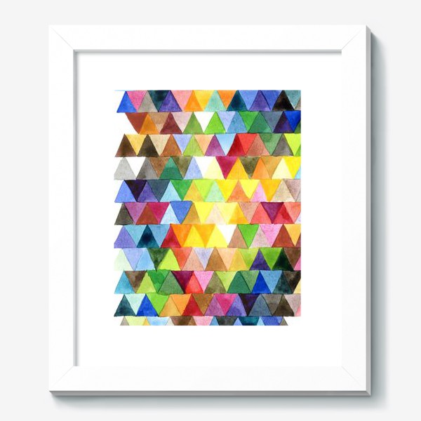 Картина &laquo;Разноцветные треугольники&raquo;