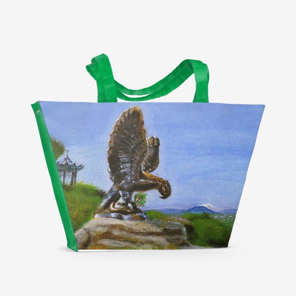 Пляжная сумка «Орёл пятигорский»