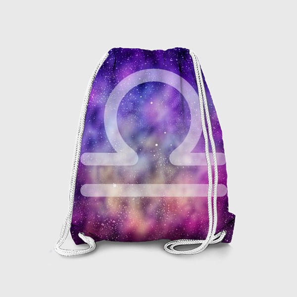 Рюкзак «Весы. Цветная галактика»