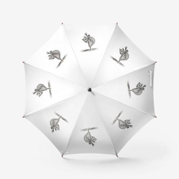 Зонт «опоссум висит вниз головой»