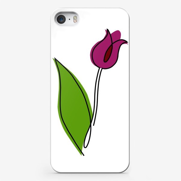 Чехол iPhone «Тюльпан»