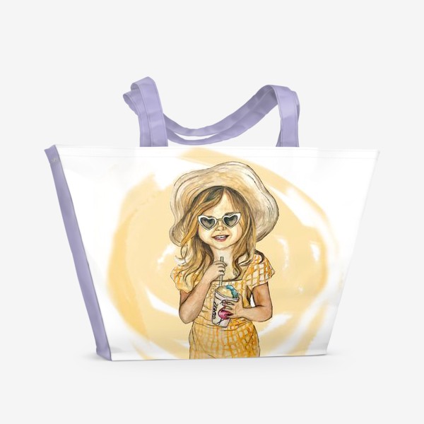 Пляжная сумка «Солнечная девочка»