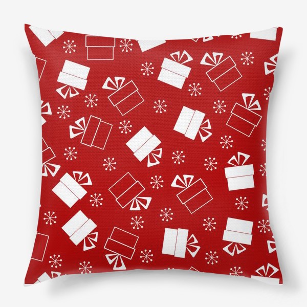 Подушка «Новогодние подарки»