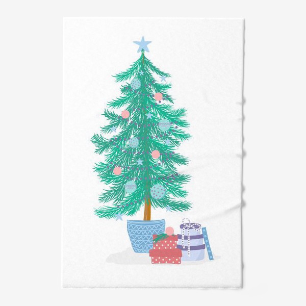 Полотенце «Новогодняя елка»
