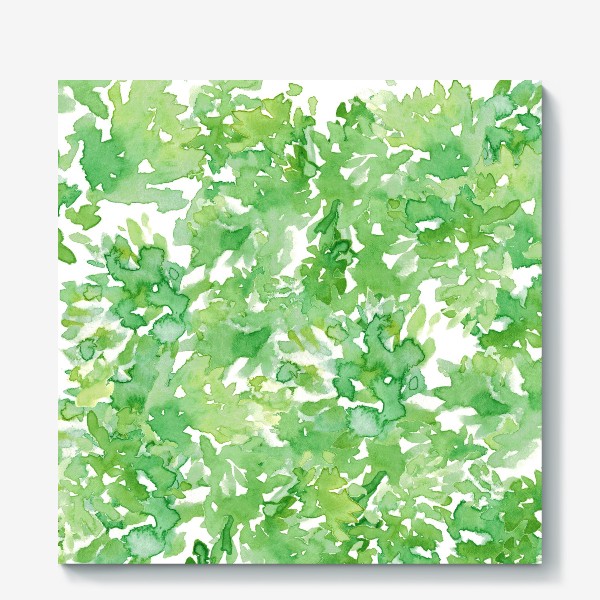 Холст «Abstract Green»