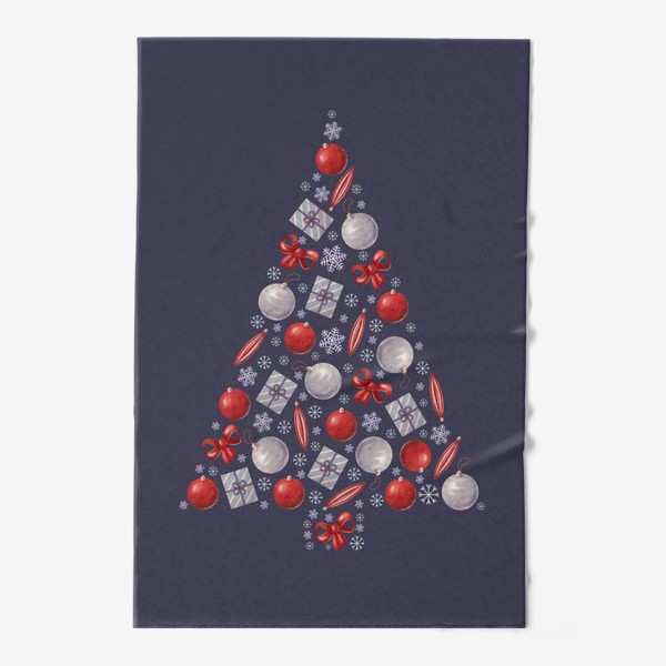 Полотенце «новогодняя елка»