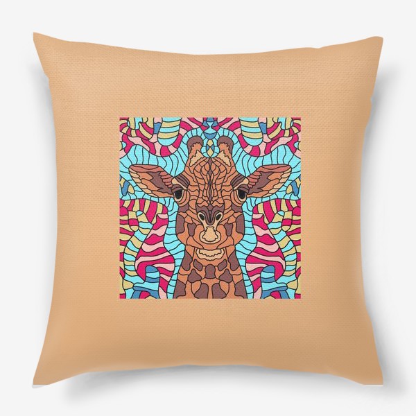 Подушка «Жираф.Мозаика »